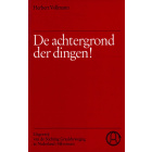 De achtergrond der dingen